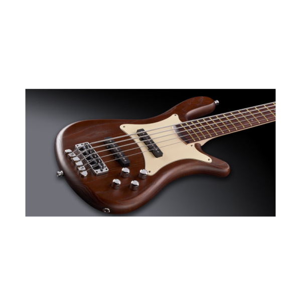 Teambuilt Pro Series Streamer CV, 5-String - Antique Tobacco Transparent Satin - Gambar 3