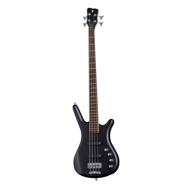 RockBass Corvette Basic, 4-String - Nirvana Black Transparent Satin