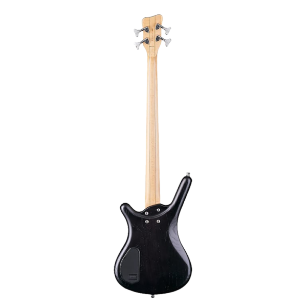 RockBass Corvette $$, 4-String - Nirvana Black Transparent Satin - Gambar 3