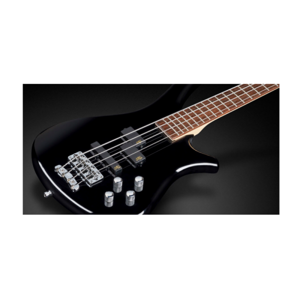 RockBass Fortress, 4-String - Solid Black High Polish - Gambar 3