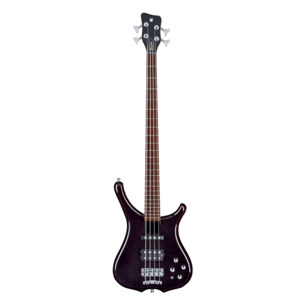 RockBass Infinity, 4-String, Fretless - Nirvana Black Transparent High Polish