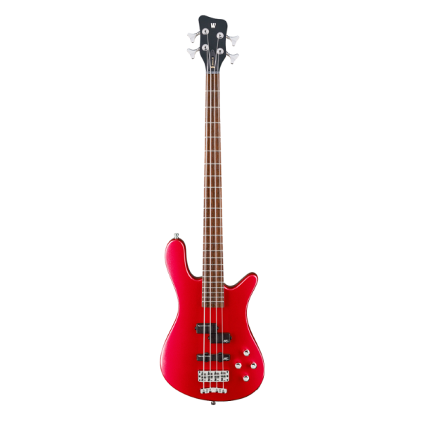 RockBass Streamer LX, 4-String - Metallic Red High Polish