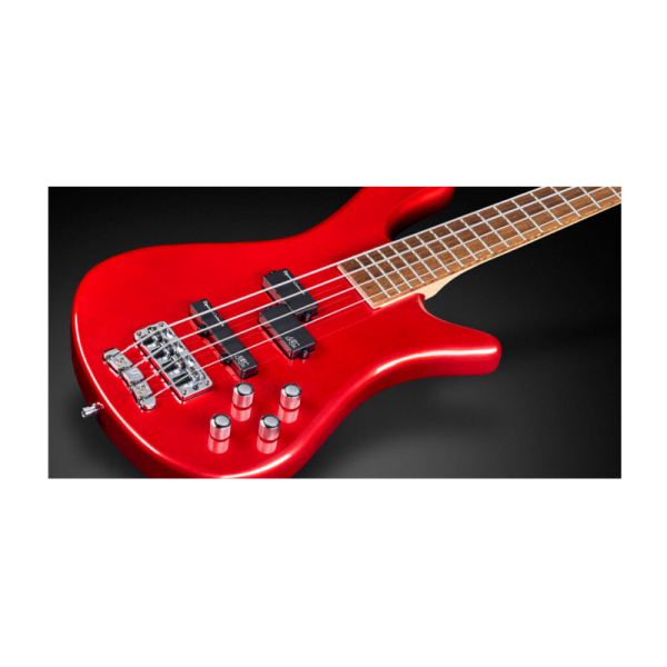 RockBass Streamer LX, 4-String - Metallic Red High Polish - Gambar 3