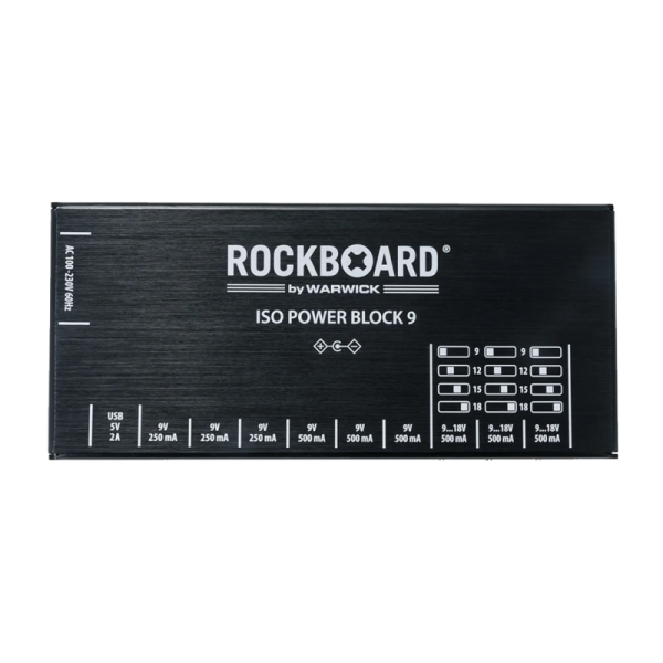 RockBoard ISO Power Block V9 IEC - Isolated Multi Power Supply